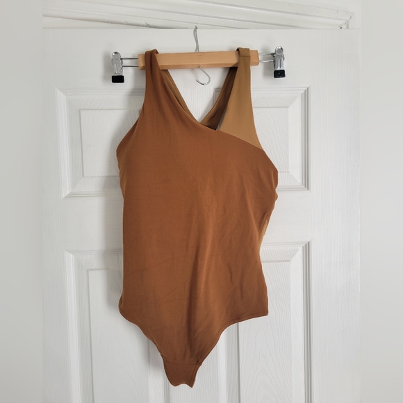 Lululemon Nulu Asymetrical Bodysuit OOS - Picture 5 of 9